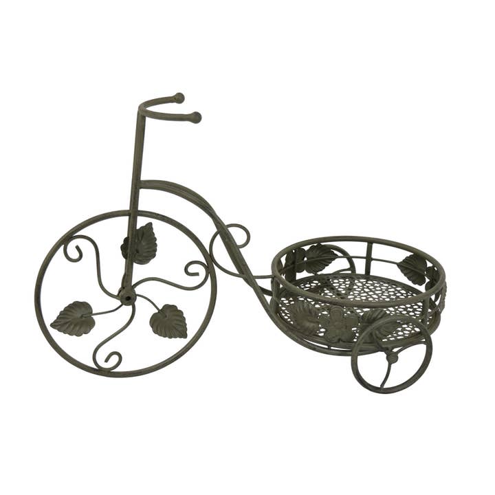 Green Tricycle Plant Stand - 22483 for wholesale on Faire