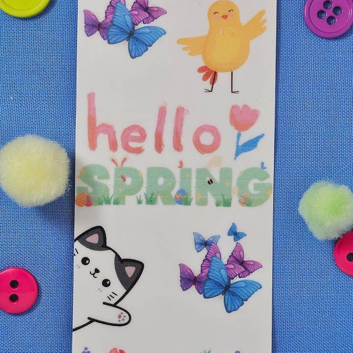 Autumnmist Boutique – Großhandel Lesezeichen – Hallo Spring Lesezeichen3