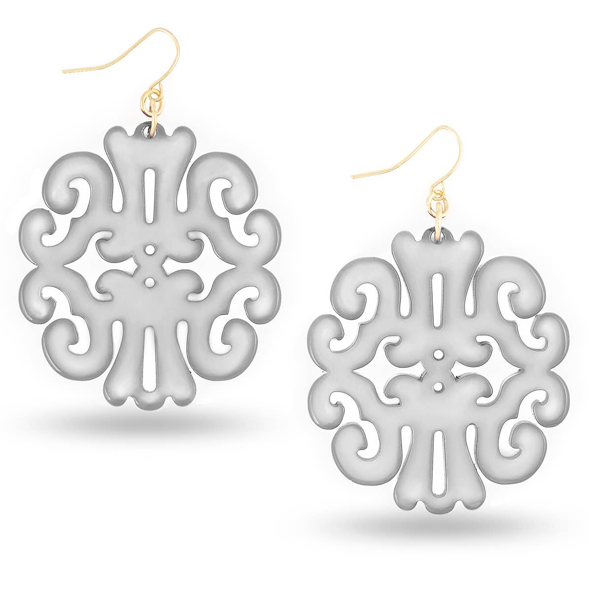 ZENZII Jewelry - Wholesale Dangle Earrings - Uptown Swirl Earring5