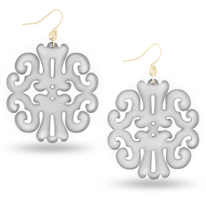 ZENZII Jewelry - Wholesale Dangle Earrings - Uptown Swirl Earring5