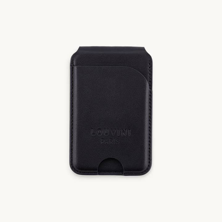 Porte-carte iPhone MagSafe SENTRA - Noir for wholesale by Louvini Paris