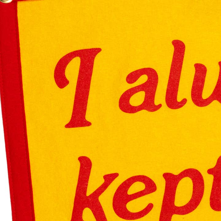 Oxford Pennant - Wholesale Patch - I Always Kept The Best For You Camp Flag • Turnpike Troubadours x Oxford Pennant4