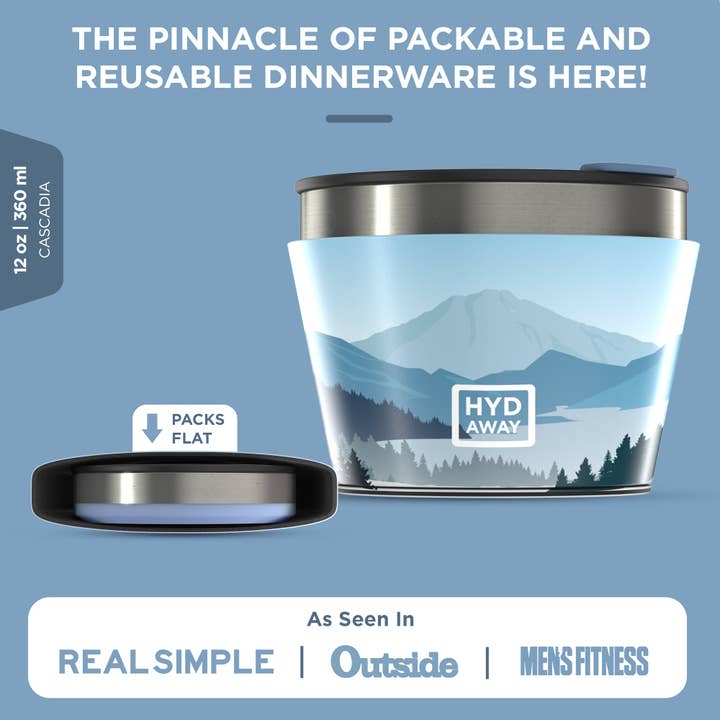 HYDAWAY – Tigela por atacado – Tigela isolada dobrável | 360 ml (1,5 xícara)25