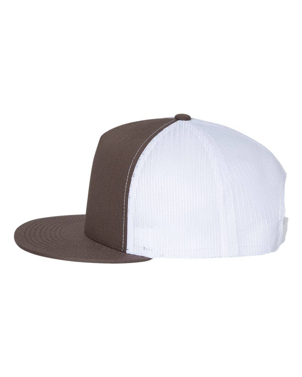 The Park Wholesale - Vente Casquette de camionneur – unisexe - YP Classics® Yupoong 6006 - Casquette trucker à visière plate - 600611