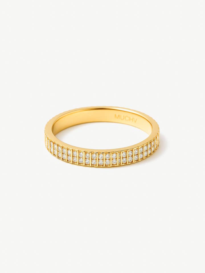 Double Row Stacking Ring for wholesale by MUCHV