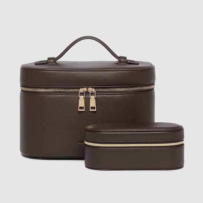 Juliette & Charlee Cosmetic Set - Chocolate for wholesale by Louenhide