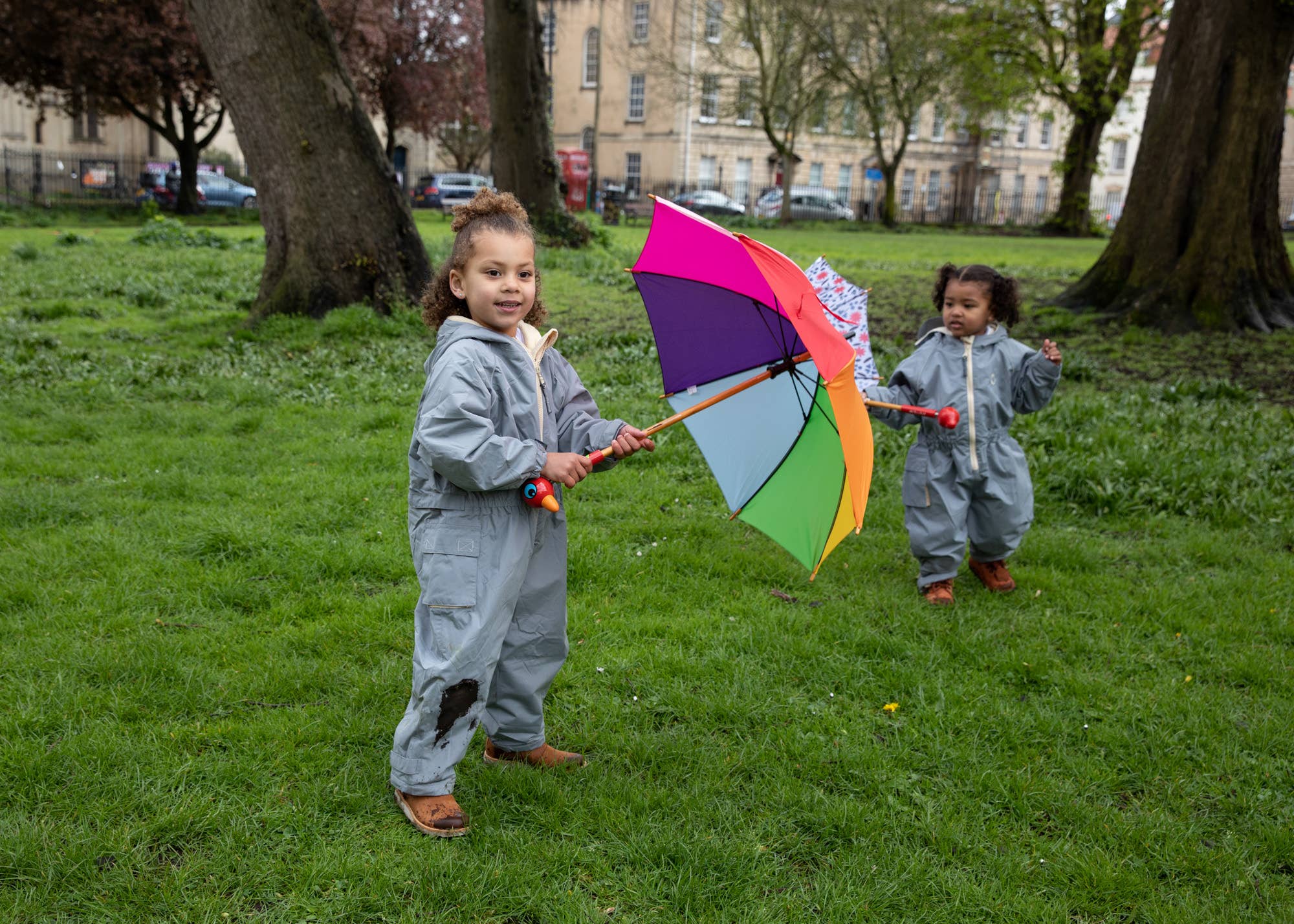 Hippychick – wholesale Jumpsuit – Kids – HC Waterproof Fleeced All-In-One Cool Grey 4-5yrs4