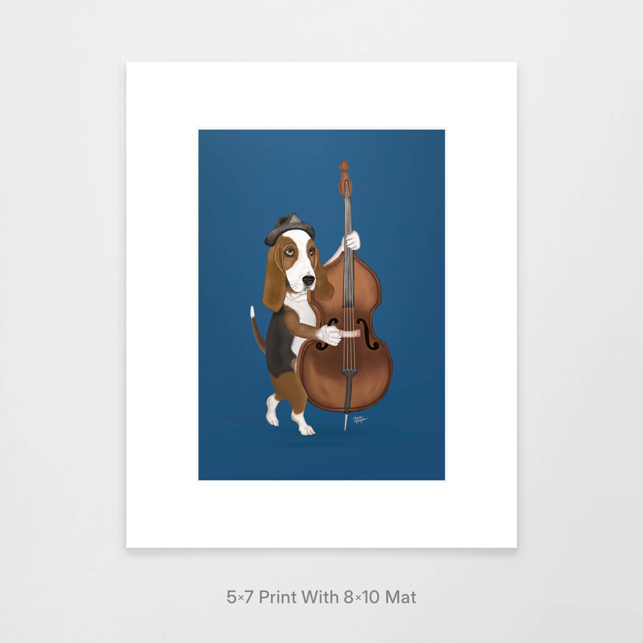 Laura Bergsma Studio - Wholesale Art Print - Poodle Dog Art Print, Bath Time0