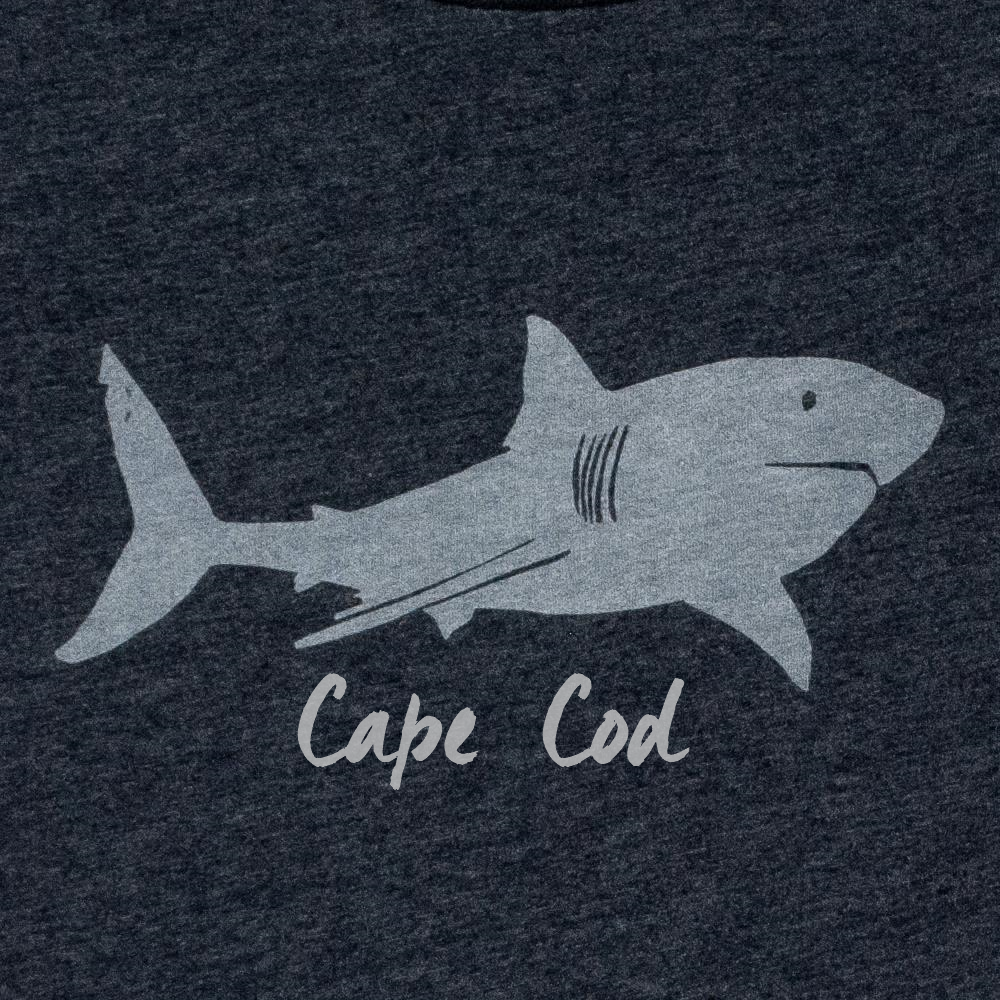 Cinder + Salt - Wholesale Screen Printed T-Shirt - Kids - Kids Great White Shark Tee4