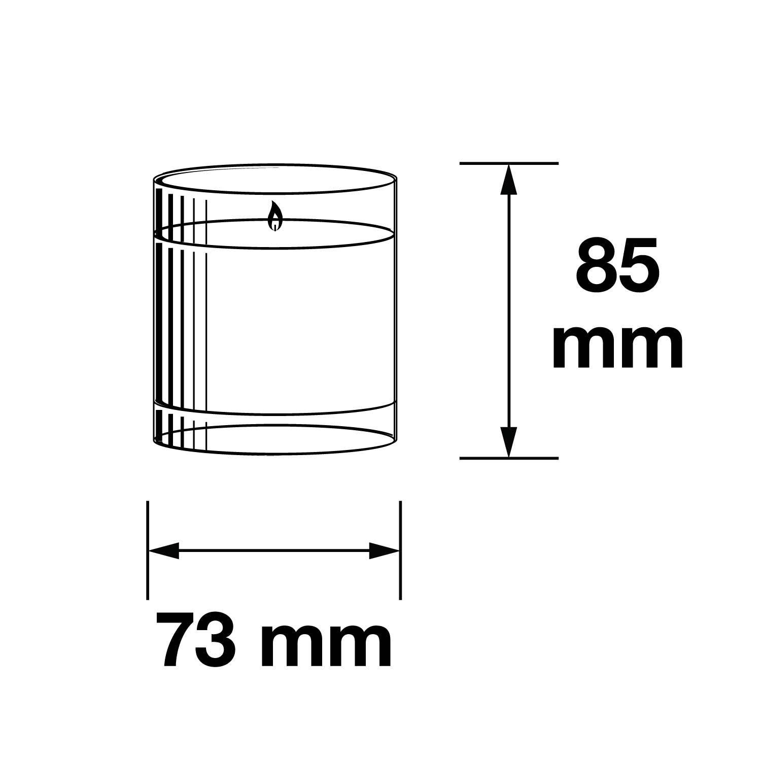 Pairfum London – wholesale Jar/filled candle – Flower & Soy Wax Candles - Cognac & Vanilla3