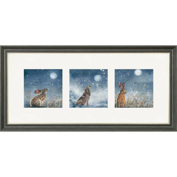 Mystical Triptych Framed Print for wholesale by Bree Merryn Art Ltd