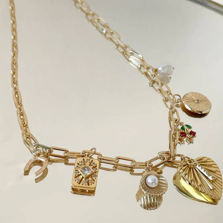 Goldie Charm Bar - Wholesale Individual Charm/Pendant - LARGE CHARM BUNDLE: 100 ASSORTED CHARMS