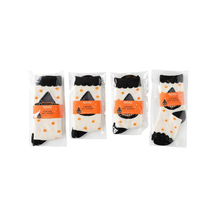 My Mind’s Eye - Wholesale Socks - Unisex - VHP1050 - Vintage Cat Socks8