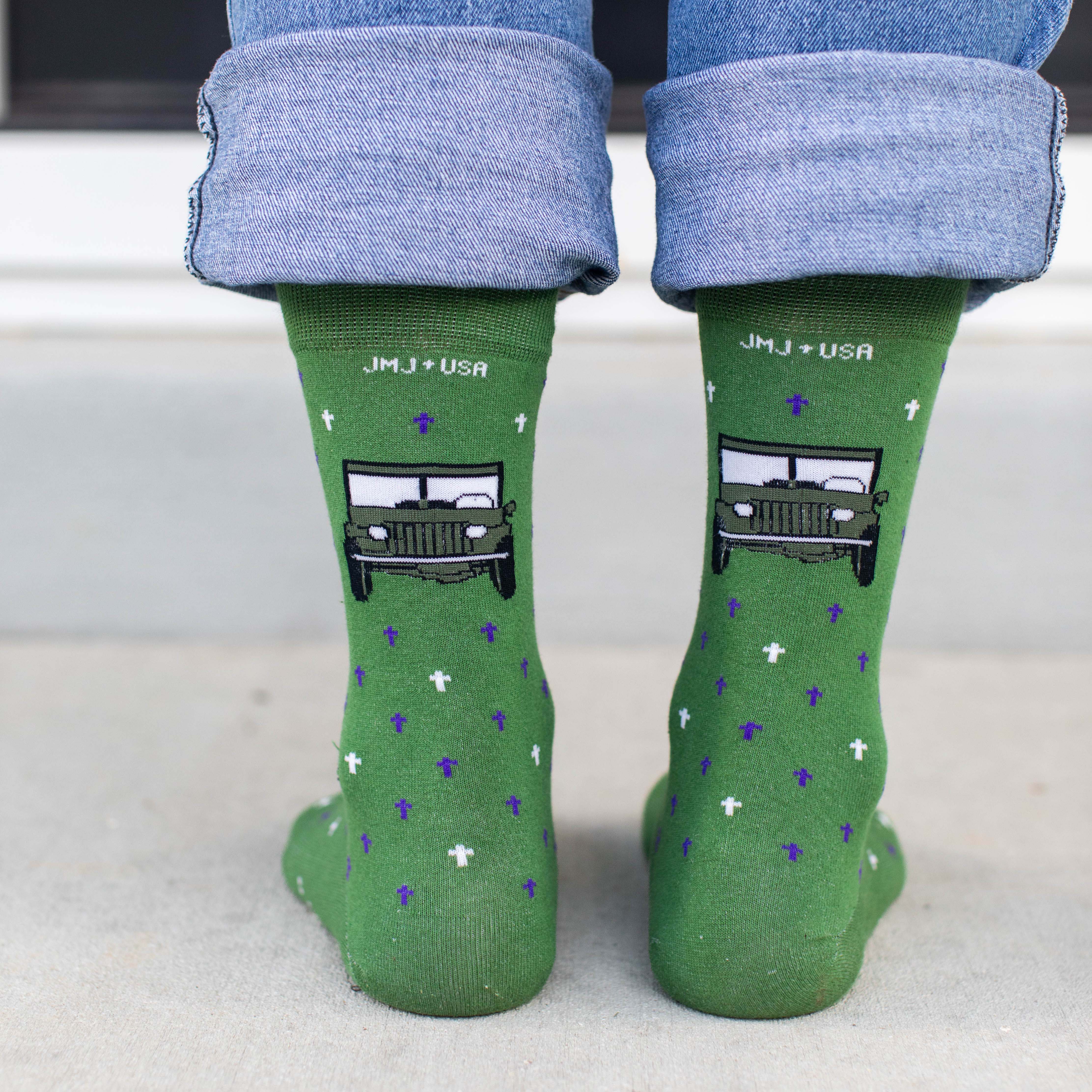 Sock Religious - Vente Chaussettes – unisexe - Chaussettes pour adultes Vénérable P. Kapaun5