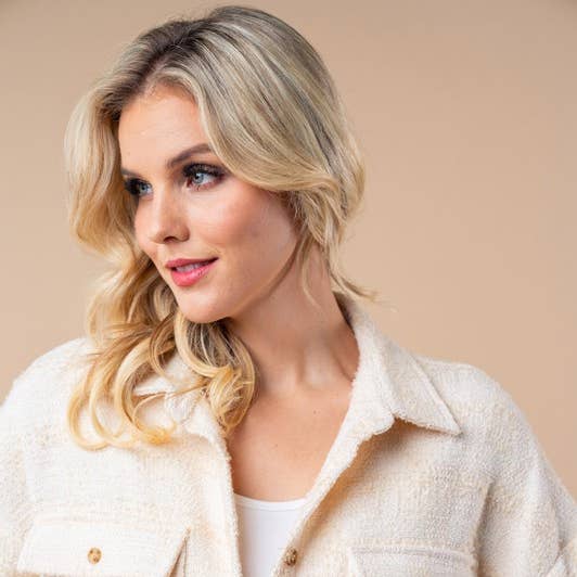 Langärmliges Strickhemd T25519 für den Großhandel von White Birch