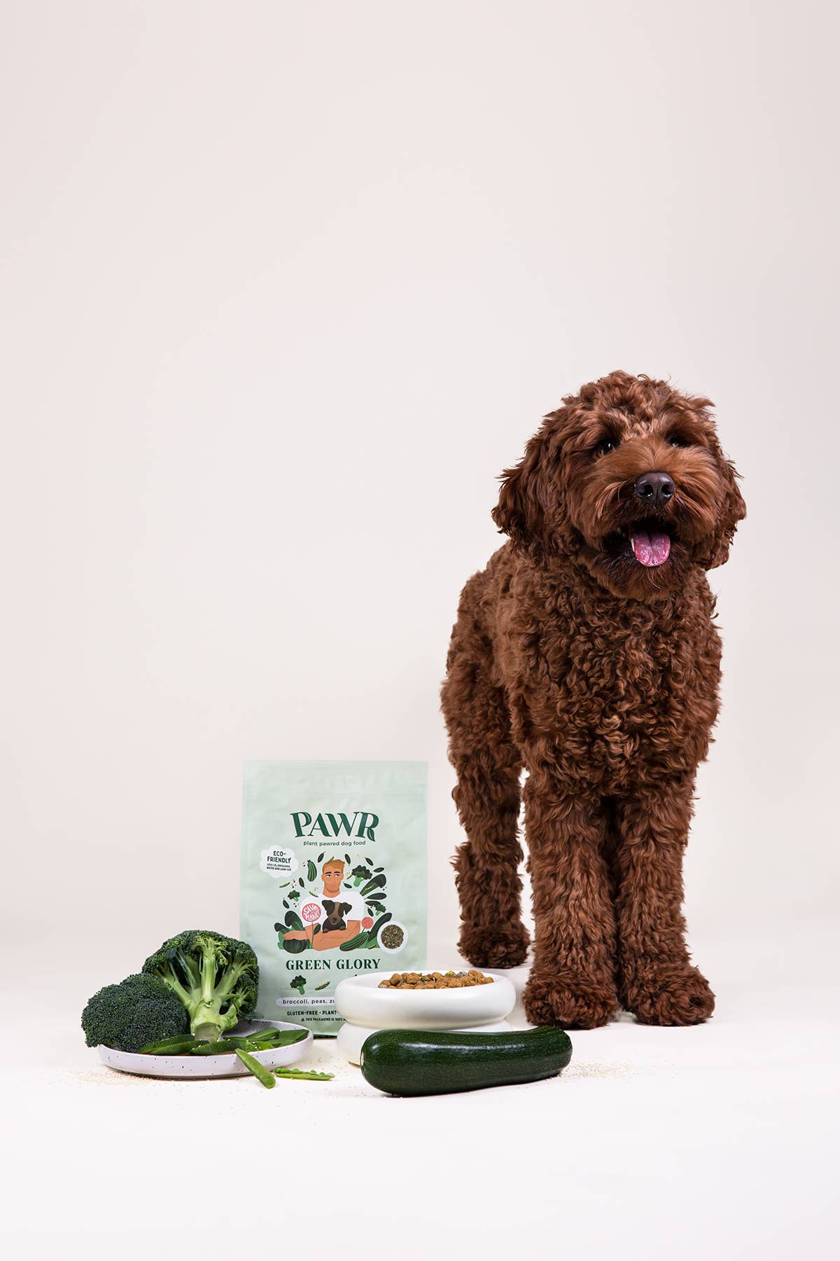 PAWR - Wholesale Pet Food - Dog - Green Glory | Plant-based dog food | 750 grams | Sustainable2