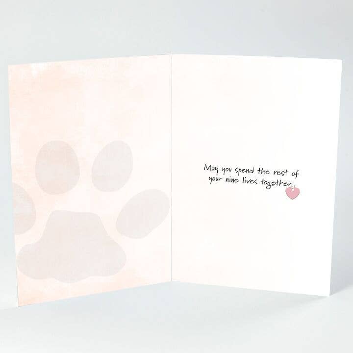 St Thomas Greetings – wholesale Bröllopskort – Grattis till ditt bröllop! Katt bröllopskort1