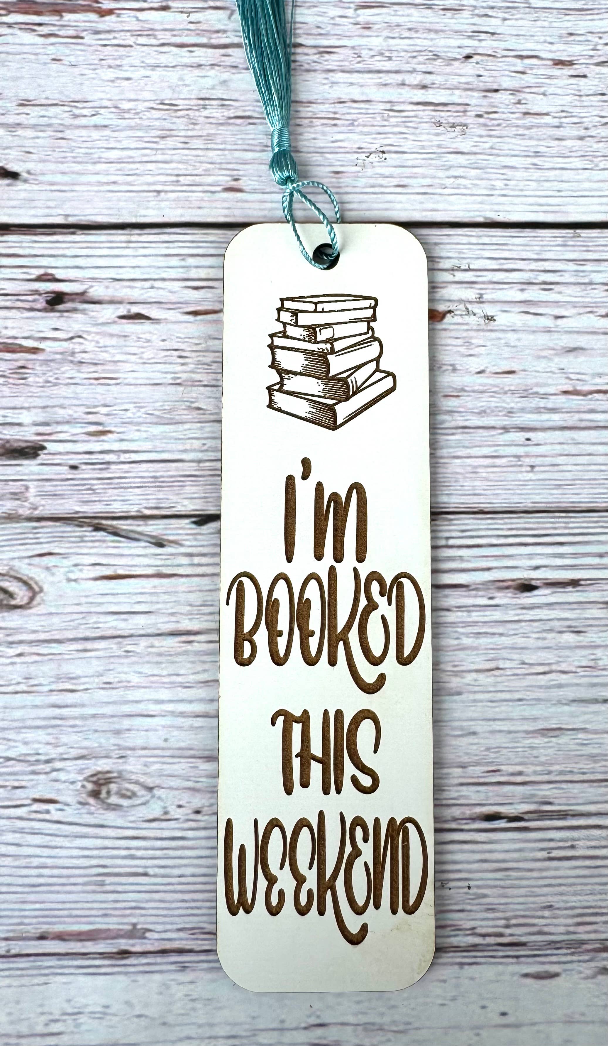 Tara’s Craft Room - Wholesale Bookmark - Set of 8 Wood Engraved Bookmarks  8