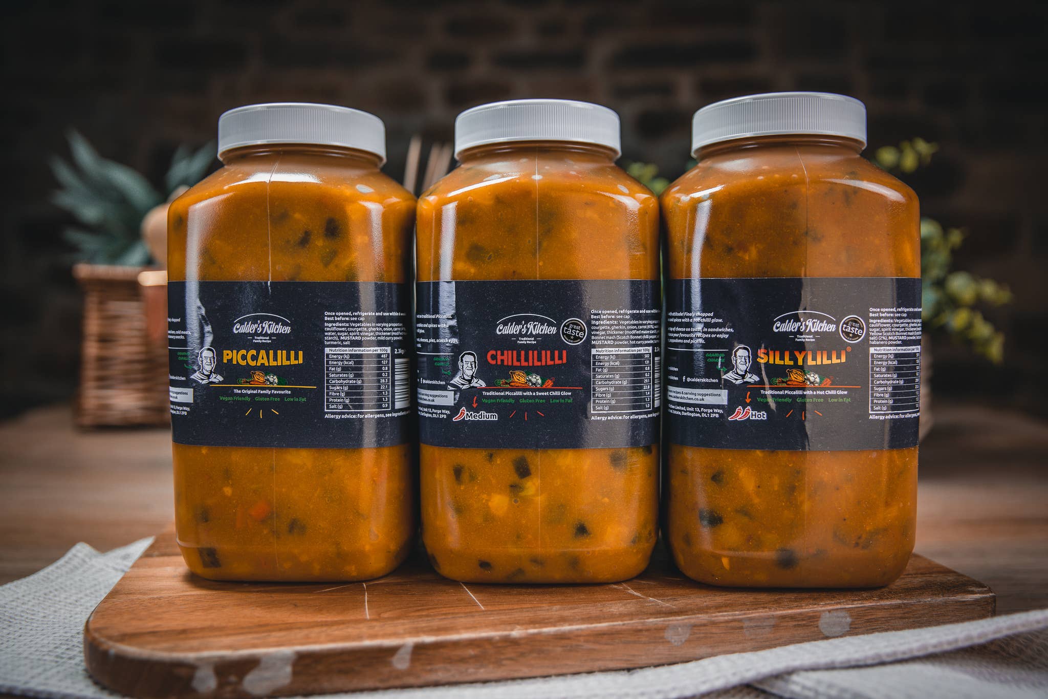 Calder's Kitchen – wholesale Pickled vegetables – Retail & Catering Starter Pack2