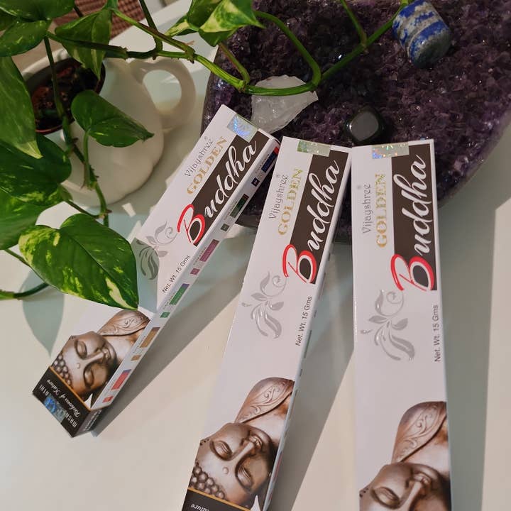 Tibet Handicrafts LLC - Wholesale Incense - Golden Buddha3