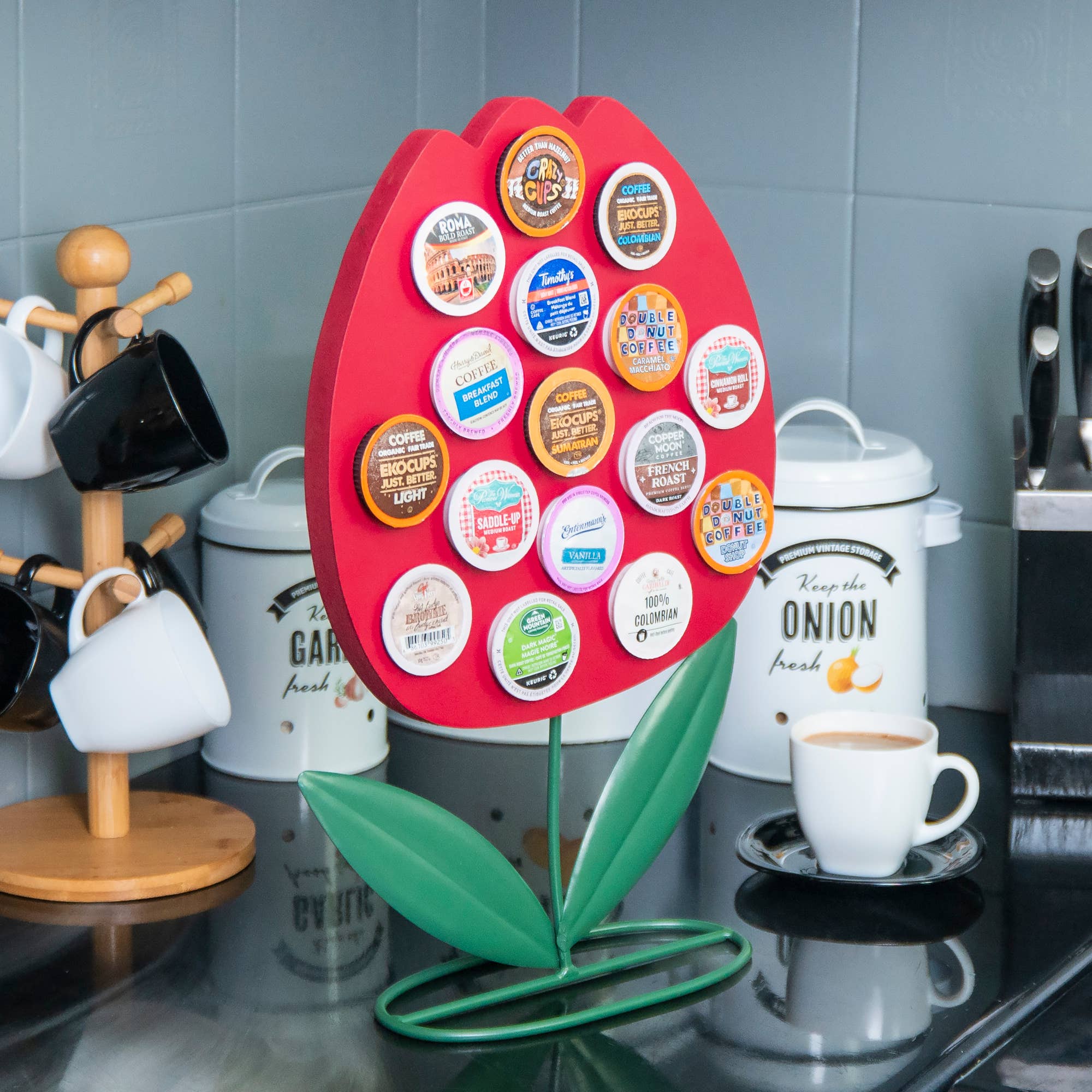 MADE EASY KIT - Wholesale Kitchen Storage/Organizer - Made Easy Kit Front Facing Countertop Coffee Pods Holder11