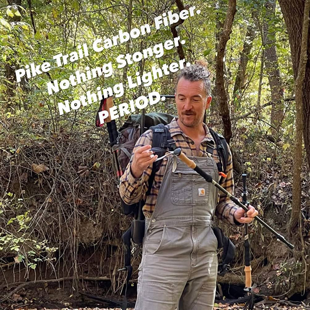 Pike Trail – wholesale Sporting accessories – Pike Trail Carbon Fiber Trekking Poles – Lightweight, Adjustable Hiking Poles for Every Adventure7