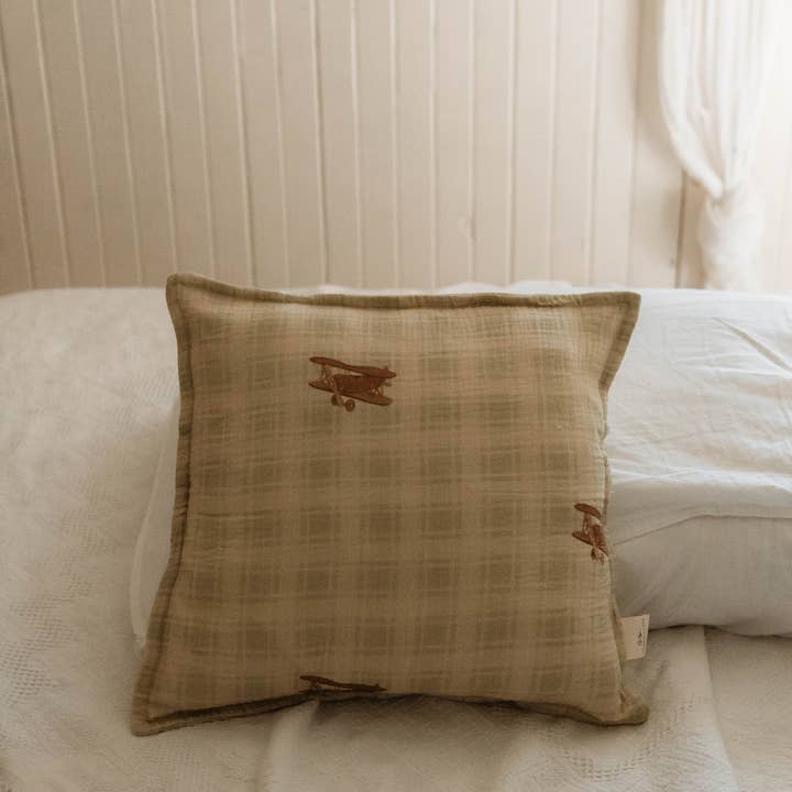 Solange Pilote - Wholesale Chair Cushion - Cushion cover - Airplanes1