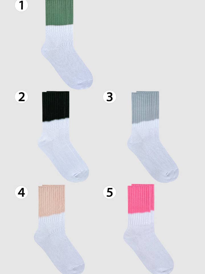 Damen Crew Batik Sportsocken Stil 2 für den Großhandel von 7DAYSSOCKS