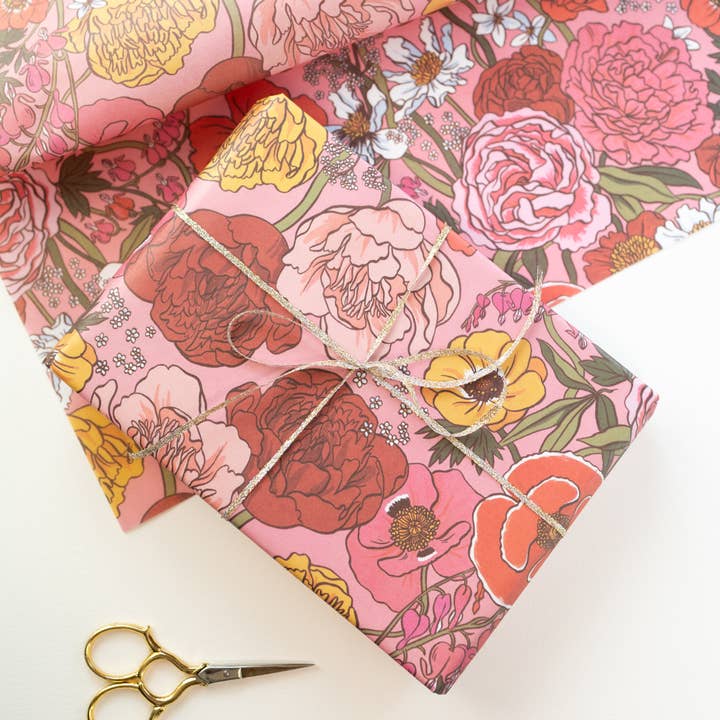 Botanica Paper Co. - Wholesale Tissue paper - GARDEN FLORA | Tissue Paper (10 sheets)3