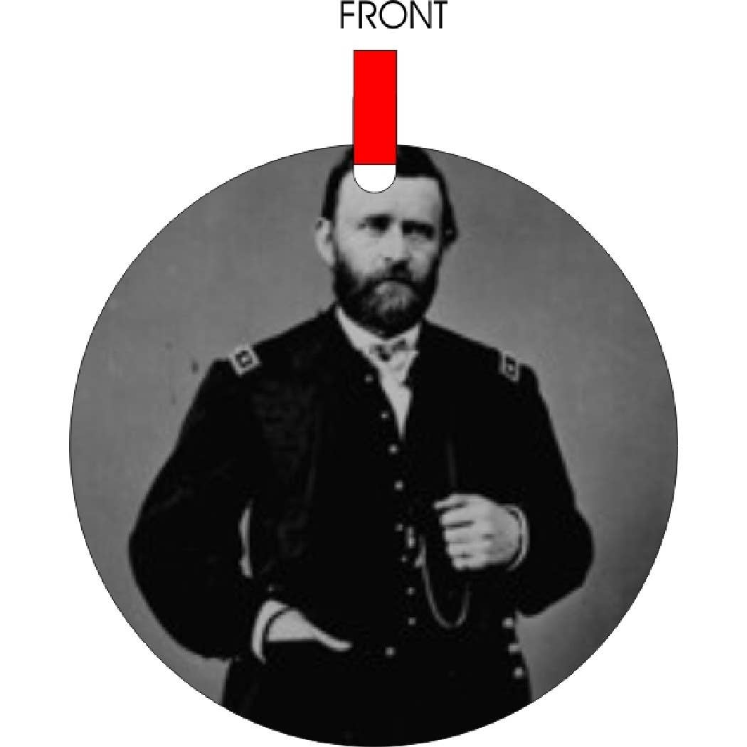 BMS BIZ - Wholesale Ornament - General Ulysses S Grant Christmas Ornament0