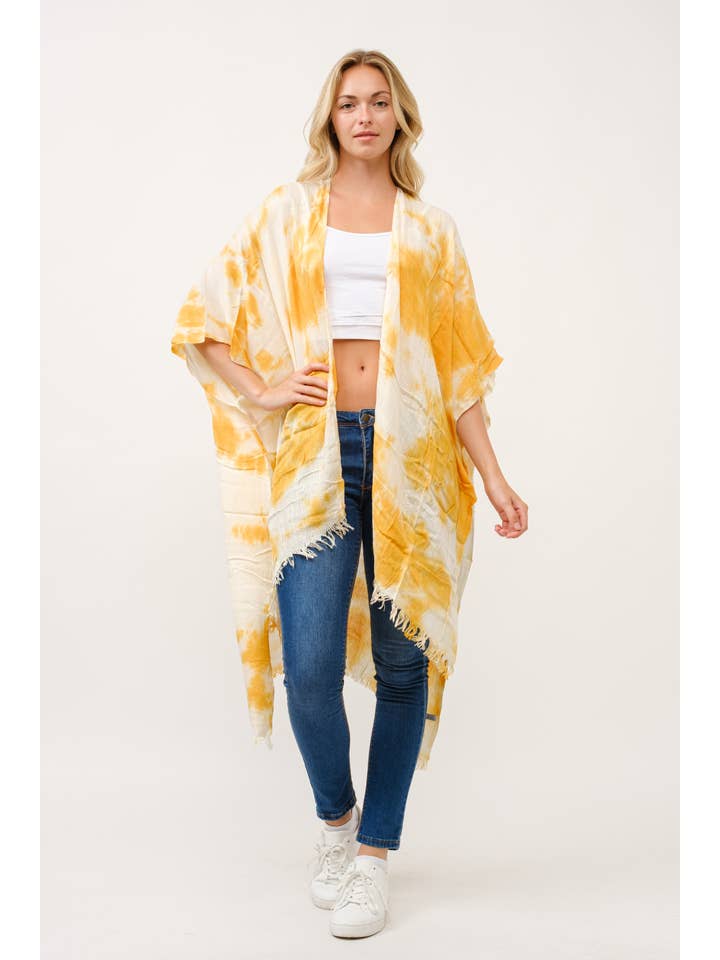 Raj Trading & Imports (USA) Inc. - Venta al por mayor Kimono - Mujer - Kimono teñido estilo festival1