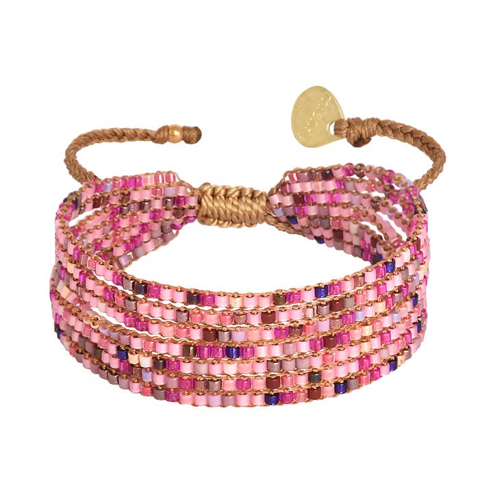 River Pink Bracelet for wholesale on Faire
