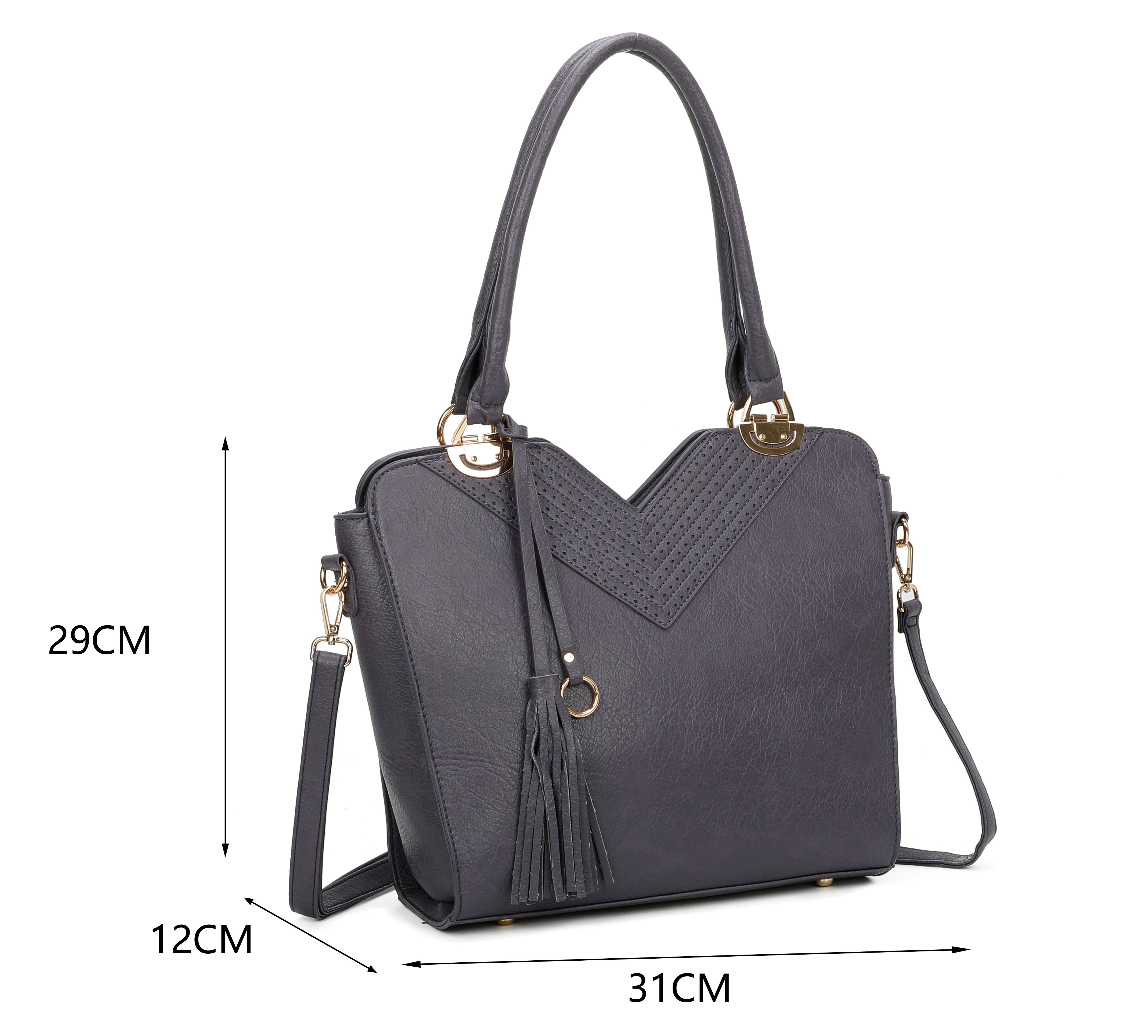 Superbia - Wholesale Tote Bag - Women's - Superbia Large Front Laser Cut Tassel  A4 Tote Bag +Dust Bag6