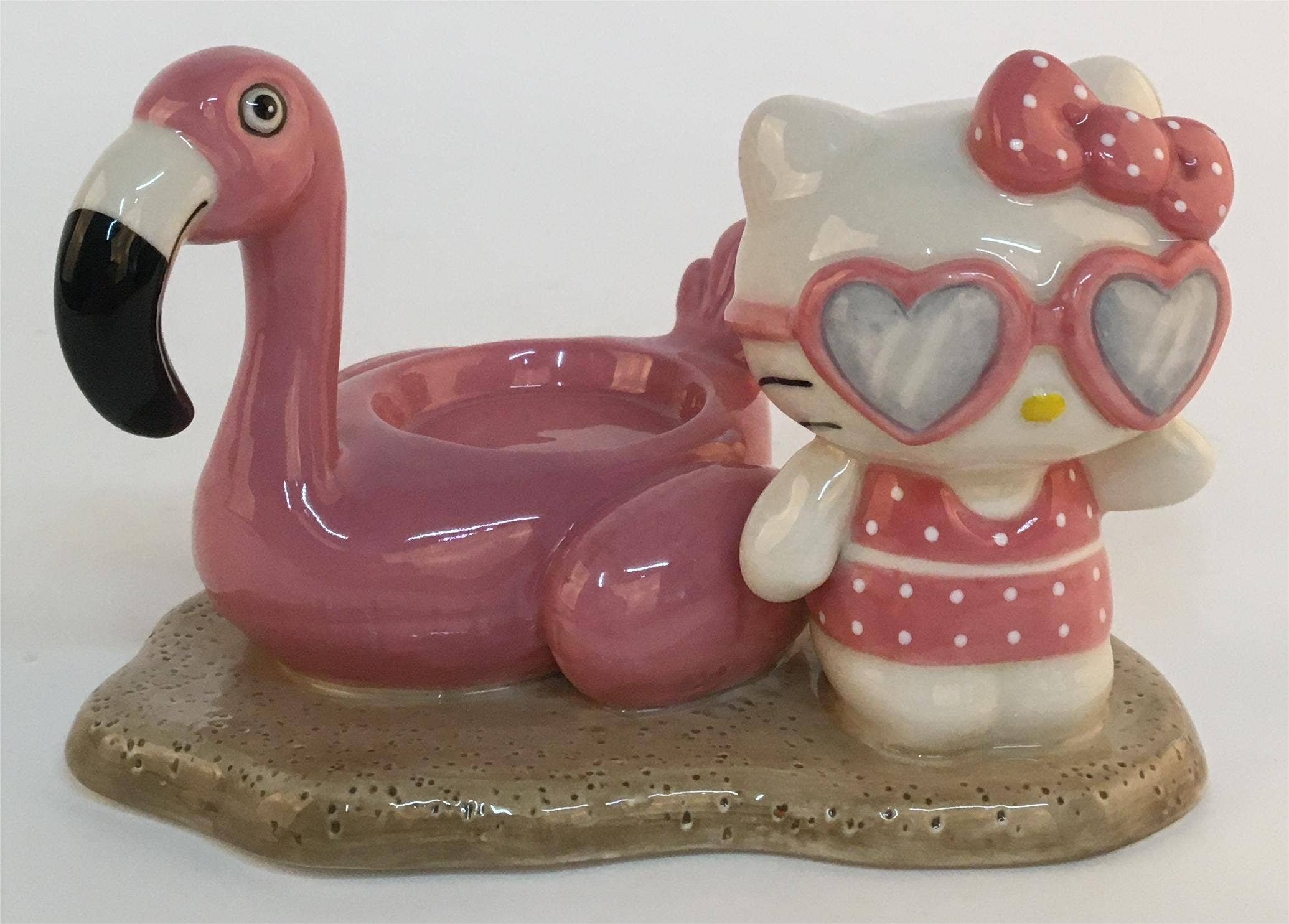 Blue Sky Clayworks - Wholesale Tea Light Candles - Hello Kitty Pink Flamingo Tea Light Candle0