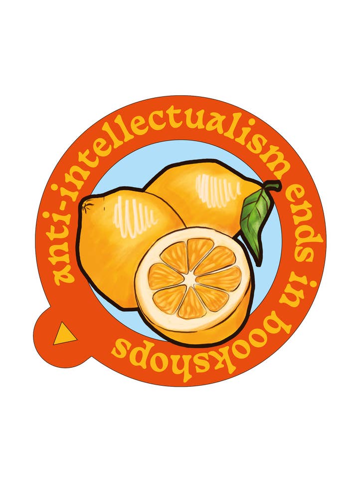 Aufkleber Anti-Intellektualismus endet im Buchladen für den Großhandel von Un livre et une tasse de thé