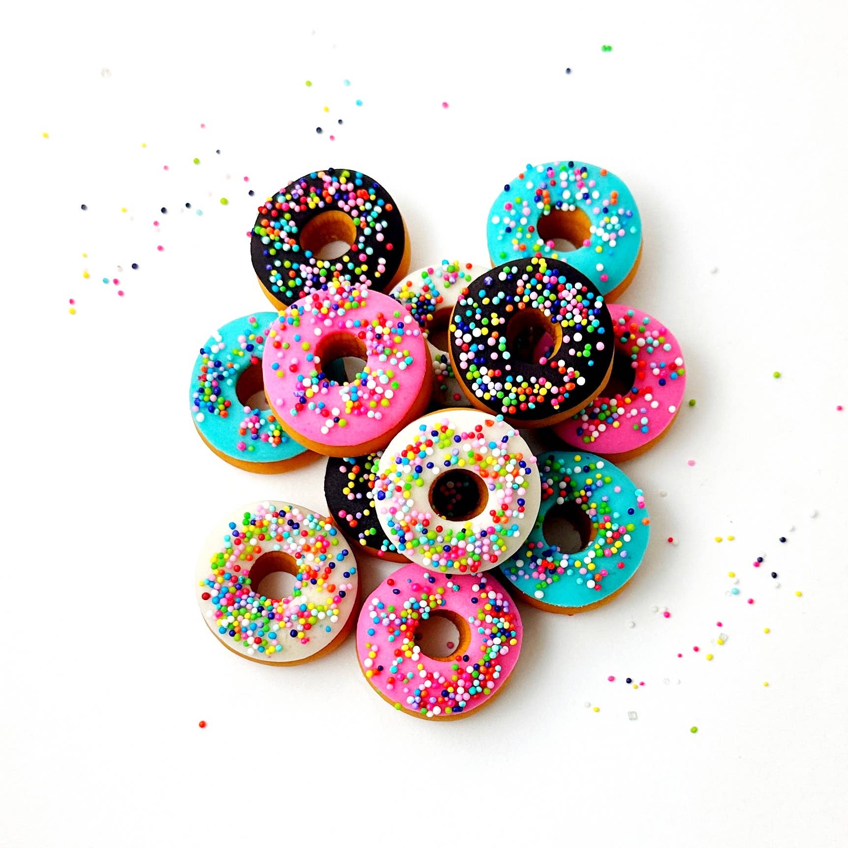 marzipops - Wholesale Hard Candy - Gourmet Marzipan Sprinkle Donuts Candy Treats4