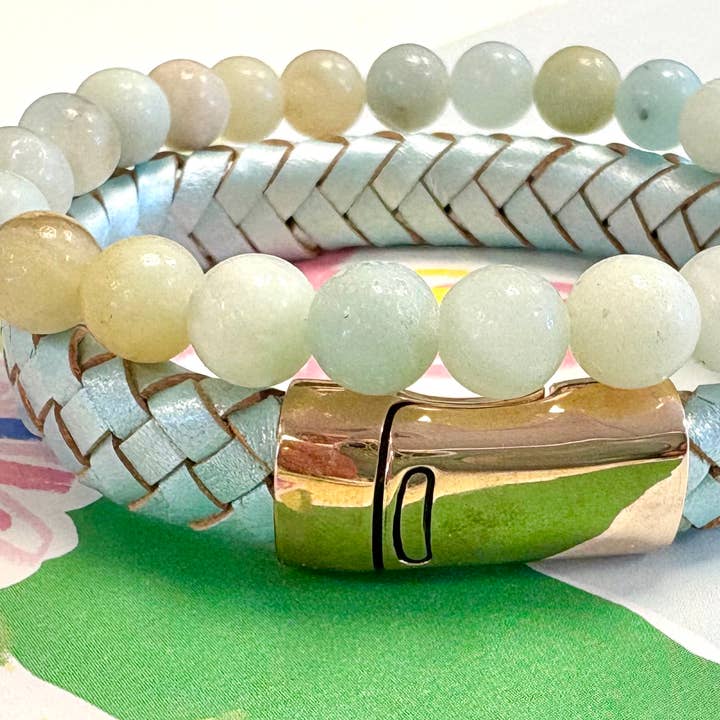 Set di braccialetti turchese per la vendita all'ingrosso da parte di Chic Le Freak