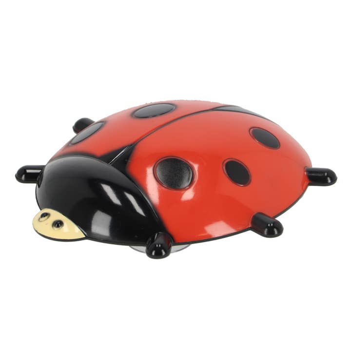 Esschert Design USA - Vente Thermomètre - Thermomètre de fenêtre Coccinelle, plastique, rouge/noir1