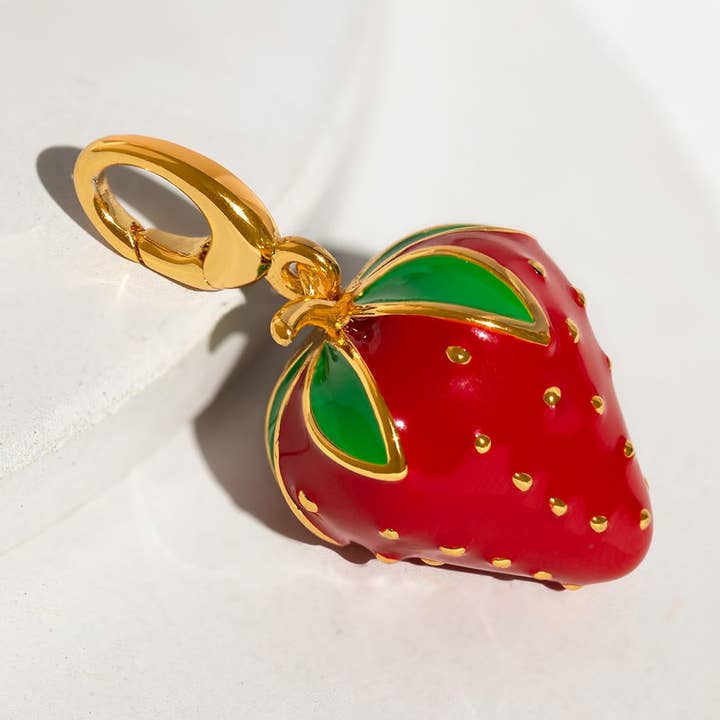 Jordbær Taskevedhæng for engroshandel hos Girls Crew