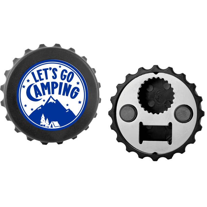 Daisy Lane - Wholesale Bottle/wine opener - Magnetic Beer Bottle Opener, Lets Go Camping Handmade