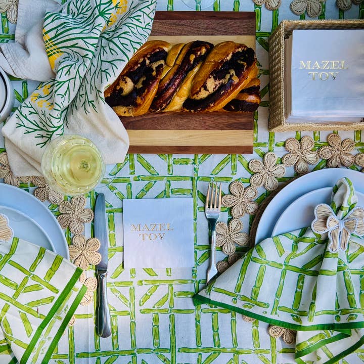 Sunshine Daisy LLC - Wholesale Disposable Napkin - Mazel Tov Cocktail Paper Napkins3