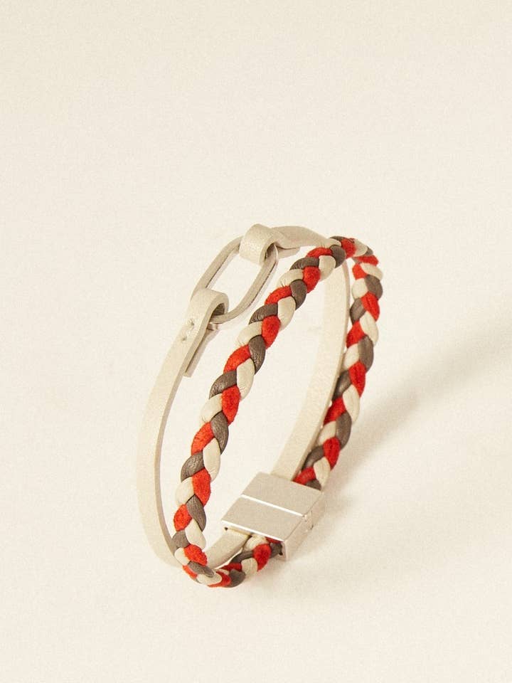 Læderarmbånd - Auguste for engroshandel hos FlowersforZoe