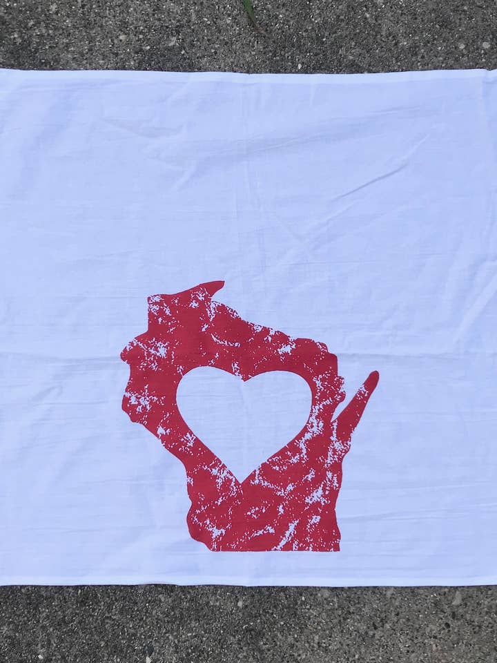 Torchon HomeLove pour la vente par Flags Over Wisconsin