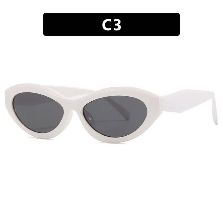 ACCITY - Wholesale Sunglasses - Women's - PERSONALIZED TRENDY SUNSHADE OVAL SUNGLASSES_CWASG03151