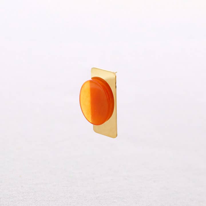 Sonata - Wholesale Snap Jewelry - Geometric Shape Steel Earrings