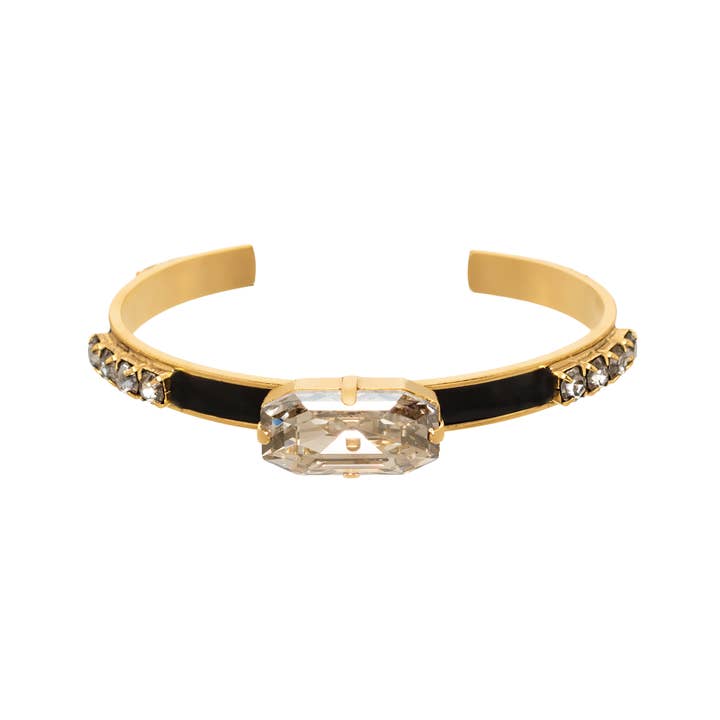 Briar Cuff in Black / Clear for wholesale by TOVA