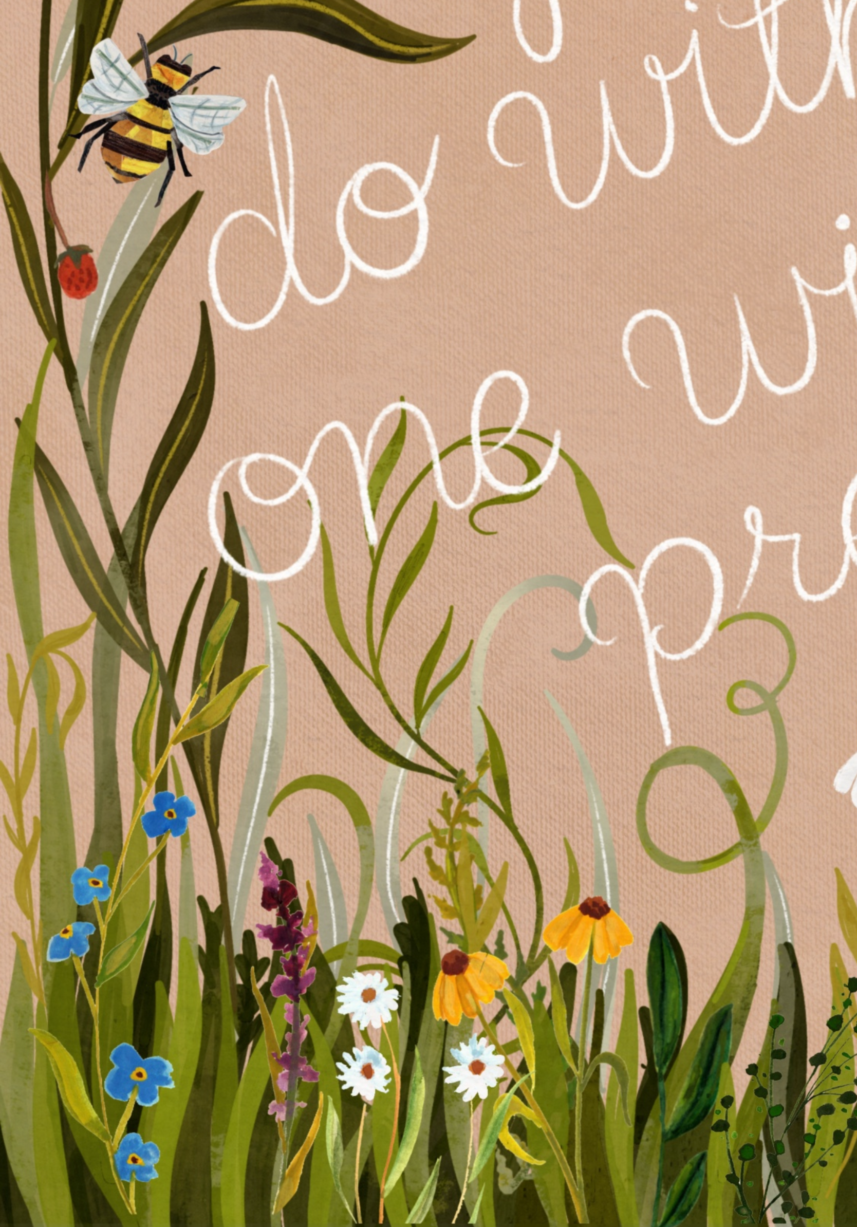 glad you're here co - Wholesale Art Print - Mary Oliver Quote Print — “One Wild & Precious Life” Nature Art Print, Hand‐Painted Gouache, Inspirational Poetry Wall Decor, Three Sizes8