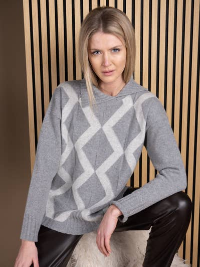 54120 Pull à col foulard pour la vente par Gioroga