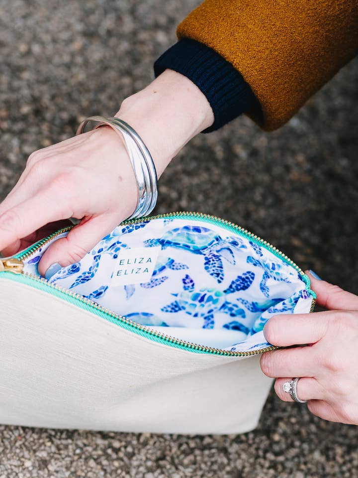 Turtle Collection Clutch für den Großhandel von Eliza Eliza