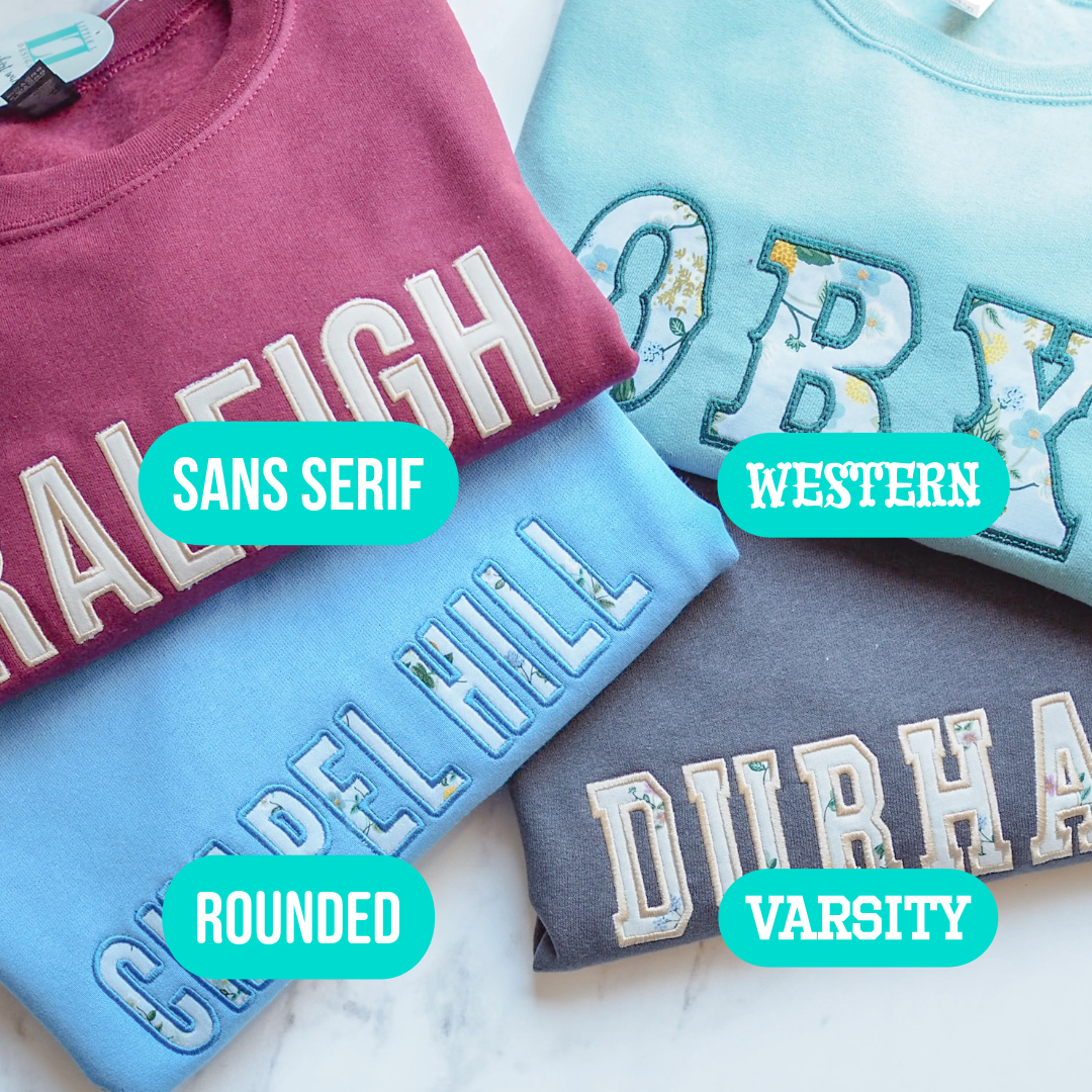 Little L Designs - Wholesale Sweatshirt - Unisex - Custom Floral Appliqué Hooded Sweatshirts5